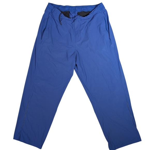 lululemon athletica Other - Lululemon Athletic Pants Mens XL Blue Drawstring Training Sweatpants Technical